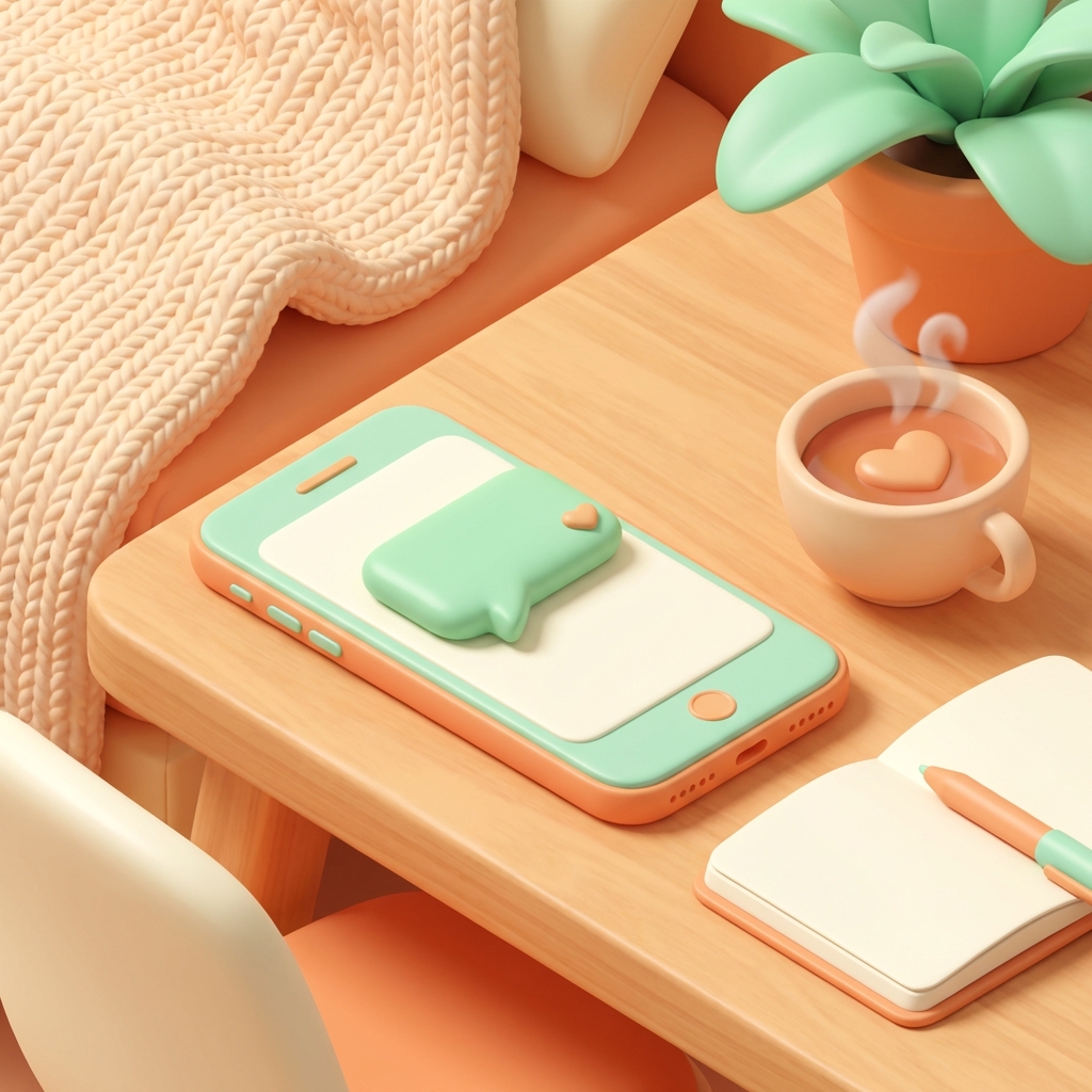 LINEで届く手軽さ